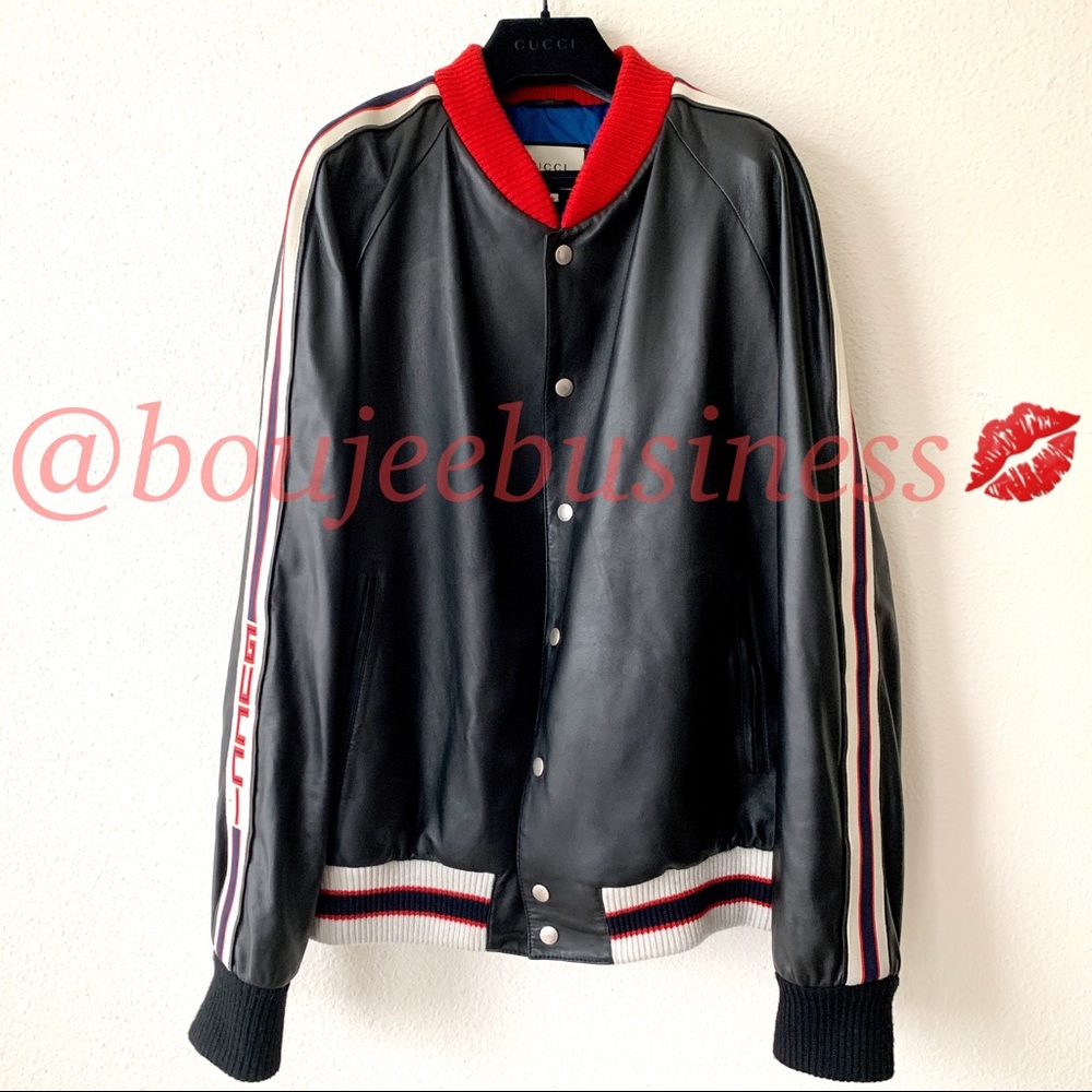 GUCCI Authentic Hollywood Leather Jacket - Picture 2 of 8